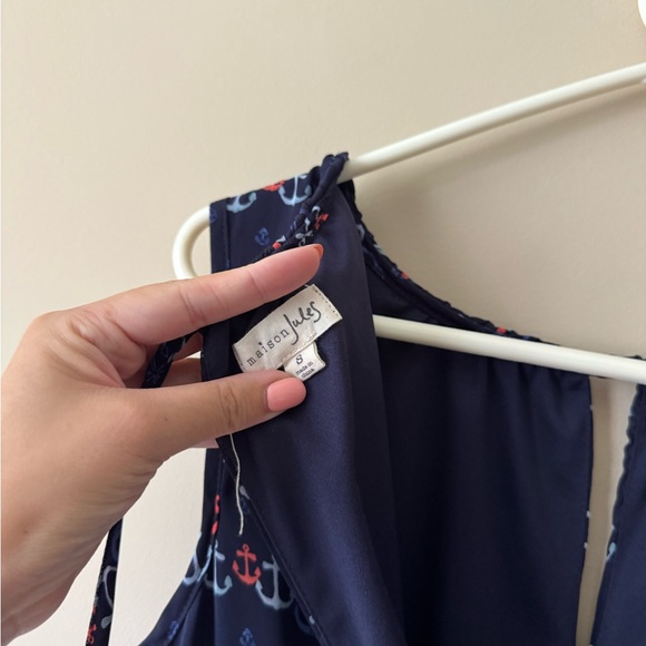 Maison Jules Midi Anchor Dress - Picture 1 of 2